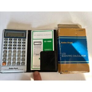Vintage Radio Shack EC-4008 10-Digit LCD Scientific Calculator